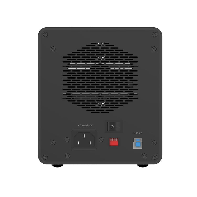 ORICO 9548RU3-BK 3.5英寸USB3.0鋁合金四盤位陣列櫃