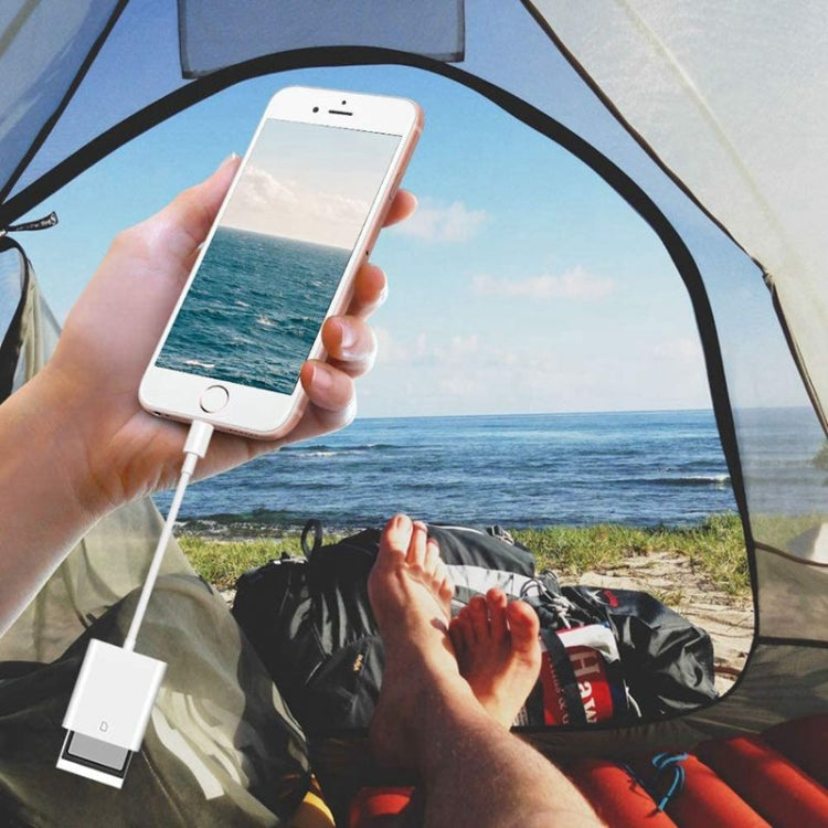 ZS-KL21810 8 Pin轉SD卡 相機讀卡器適配器，支持所有iOS系統