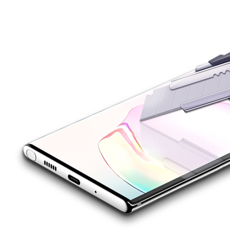 適用於 三星 Galaxy Note20+ 5G mocolo 0.33mm 9H 3D 全屏鋼化玻璃保護膜, 支持指紋解鎖