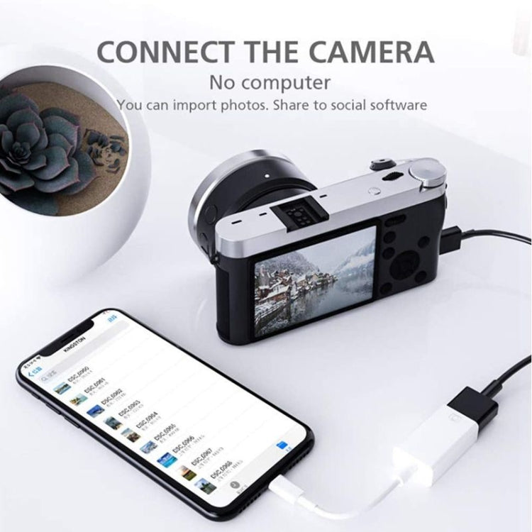 FA-STAR ZS-KL21826 8 Pin轉USB 3.0 OTG適配器，支持IOS 13及以上版本