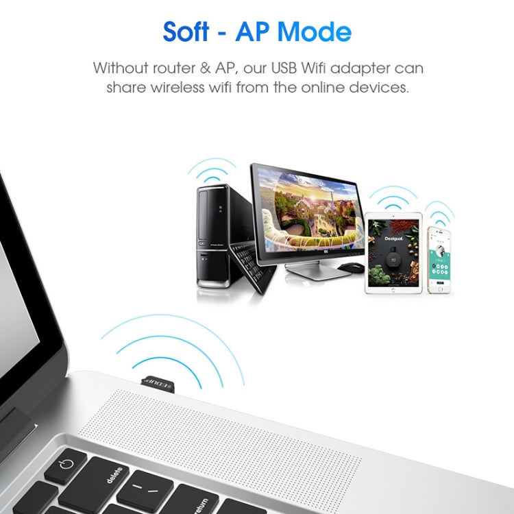 EDUP EP-AC1651 650M雙頻5G/2.4GHZ USB無線網卡