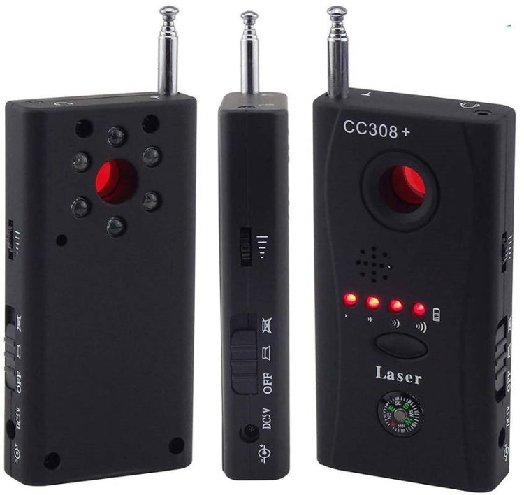 CC308 全方位攝像頭激光探測器 微型無線攝像頭信號GSM設備查找器