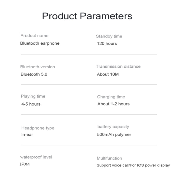 T&G TG905 TWS藍牙無線運動耳機5D立體聲耳機帶LED显示屏&充電盒