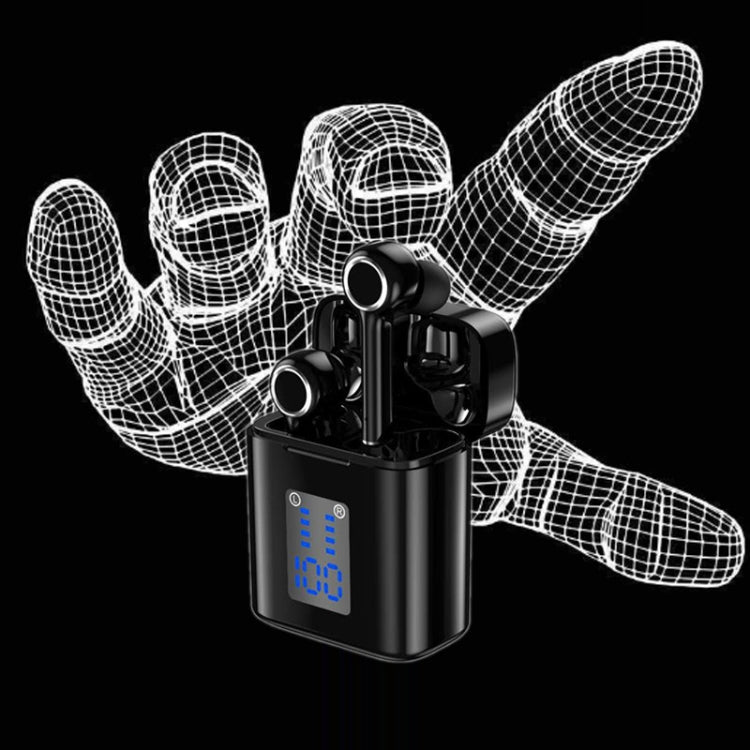 T&G TG905 TWS藍牙無線運動耳機5D立體聲耳機帶LED显示屏&充電盒