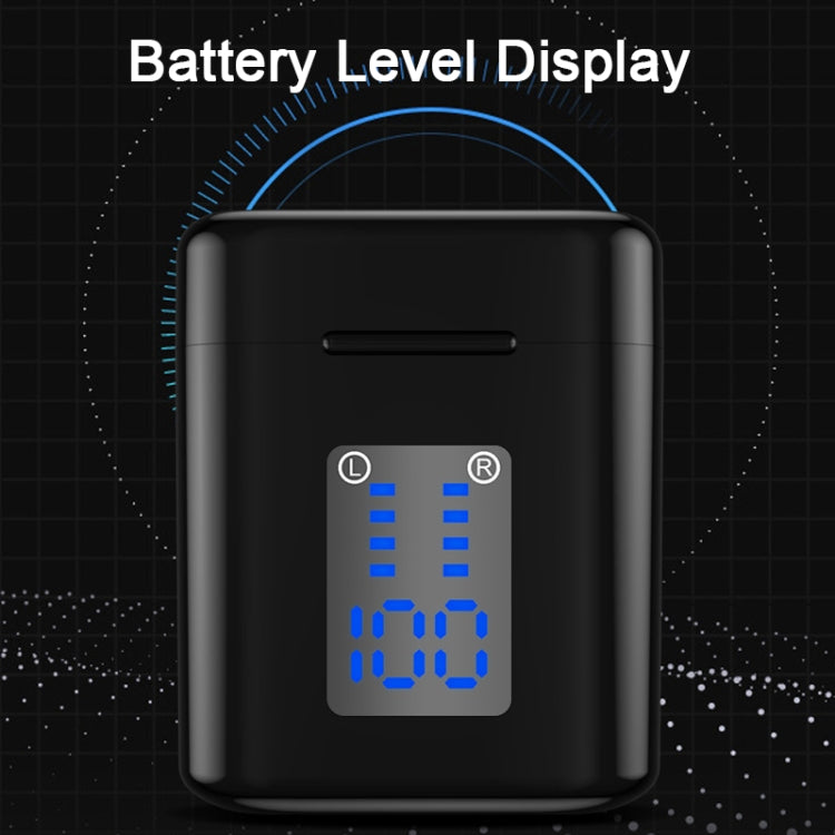 T&G TG905 TWS藍牙無線運動耳機5D立體聲耳機帶LED显示屏&充電盒