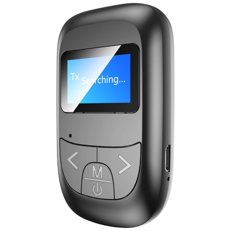 T14 二合一 藍牙適配器車載免提通話藍牙接收器發射器帶LCD數顯