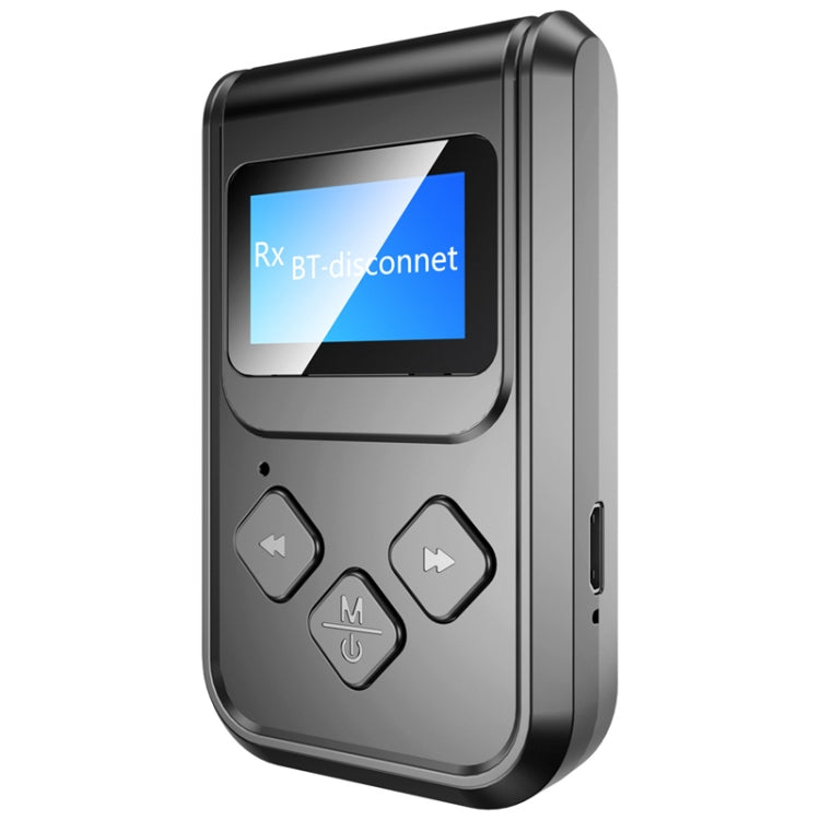 T15 二合一藍牙5.0音樂接收器發射器帶屏