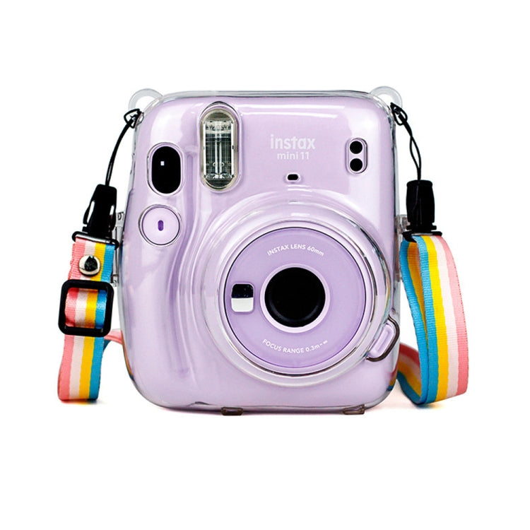 Richwell便攜包水晶保護套附肩帶，適用於Fujifilm Instax Mini 11