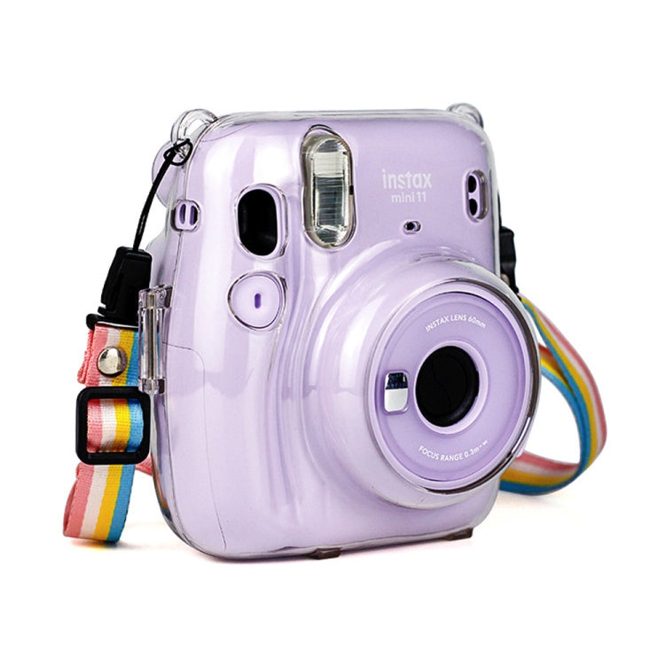 Richwell便攜包水晶保護套附肩帶，適用於Fujifilm Instax Mini 11