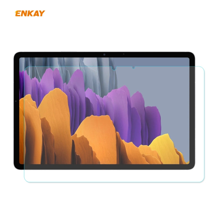 ENKAY 草帽王子 適用於 三星Galaxy Tab S7 0.33mm 9H 2.5D弧邊鋼化玻璃保護膜