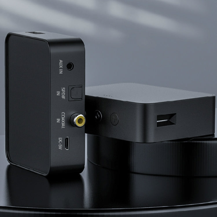 T6 藍牙5.0電腦電視發射器光纖同軸AUX多功能TF卡HiFI藍牙音頻發射器