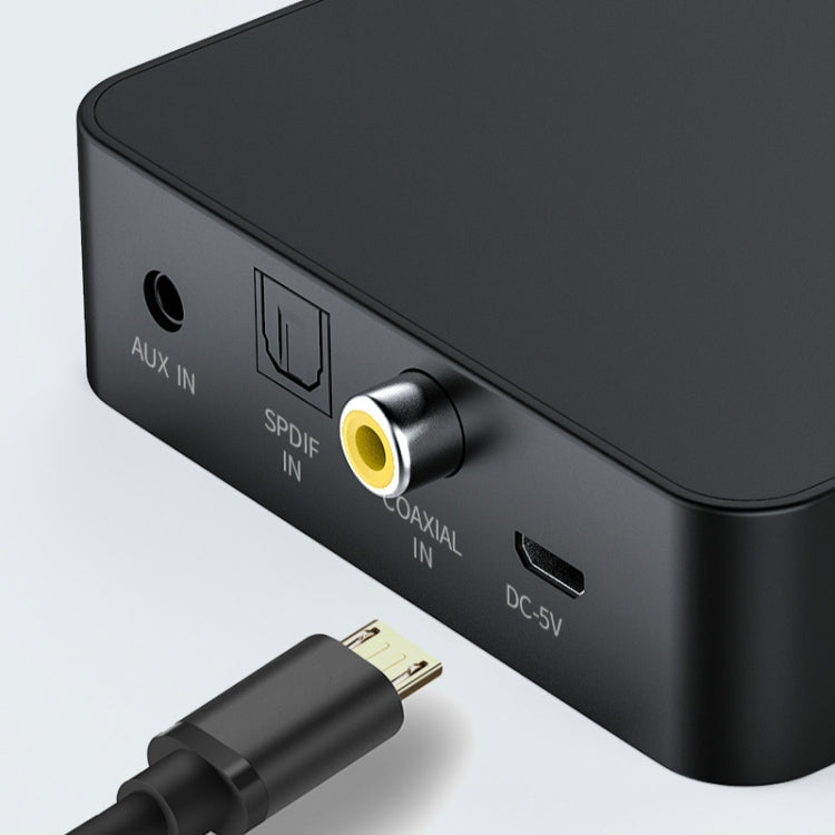 T6 藍牙5.0電腦電視發射器光纖同軸AUX多功能TF卡HiFI藍牙音頻發射器