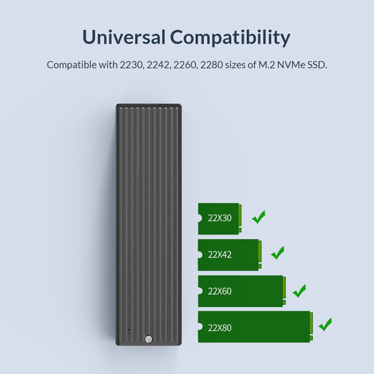 ORICO M2PV-C3 M.2 NVMe SSD硬盤盒
