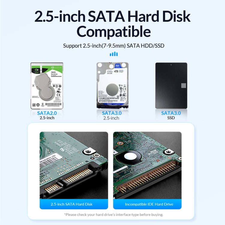ORICO 2580U3 2.5寸 USB 3.0懷舊移動硬盤盒