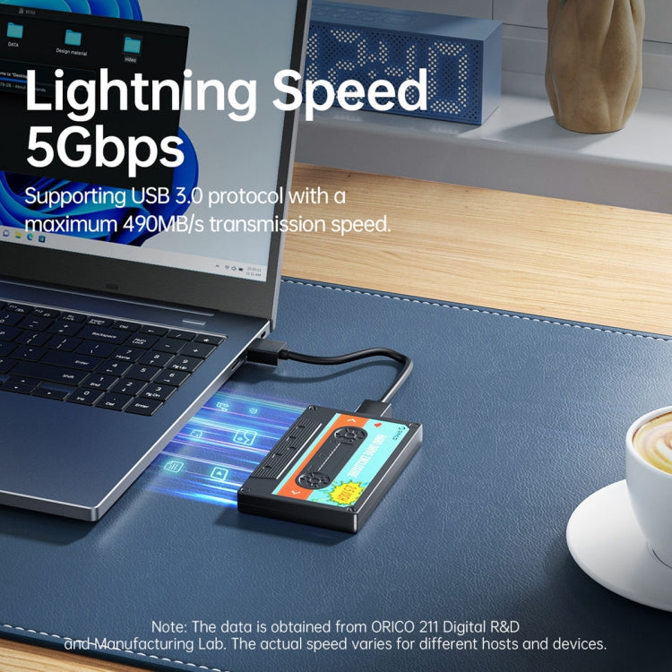 ORICO 2580U3 2.5寸 USB 3.0懷舊移動硬盤盒