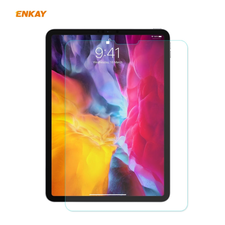 2片裝 ENKAY Hat-Prince iPad Pro 11 2020 / 2018 0.33mm 9H 2.5D弧邊鋼化玻璃保護膜