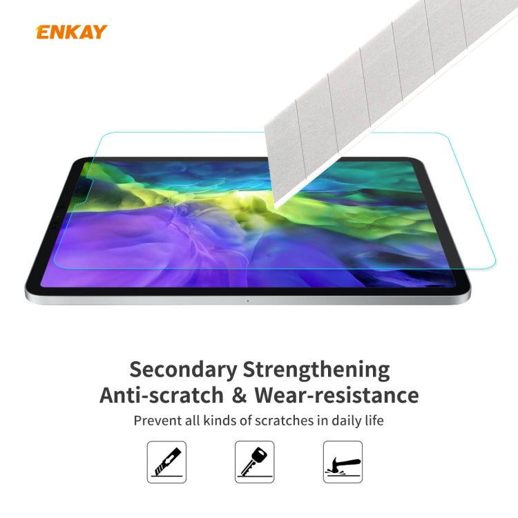 2片裝 ENKAY Hat-Prince iPad Pro 11 2020 / 2018 0.33mm 9H 2.5D弧邊鋼化玻璃保護膜