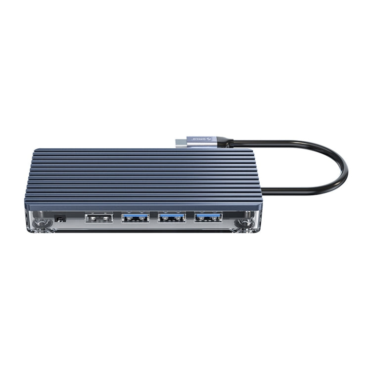 ORICO WB-11P 十合一 Type-C 透明擴展塢集線器