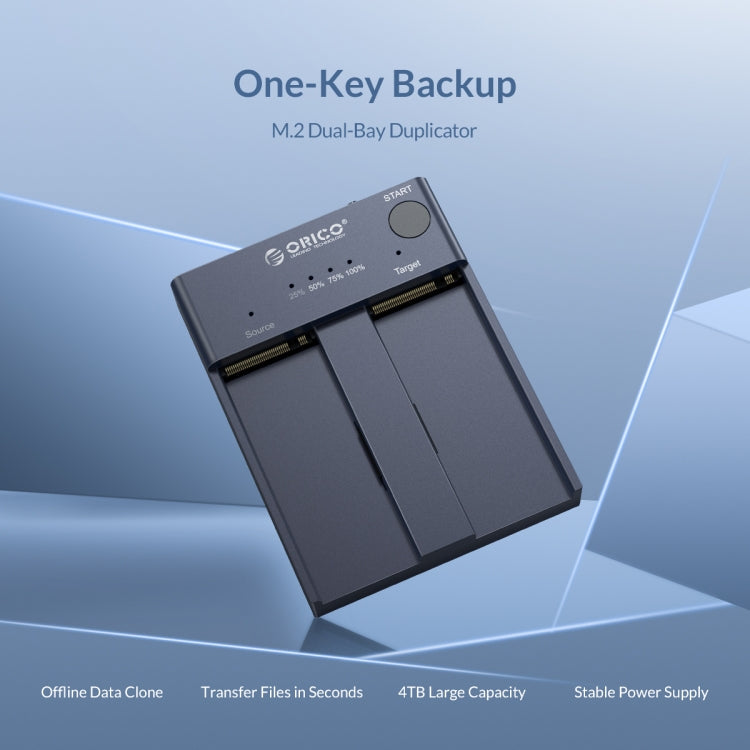 ORICO M2P2-C3-C NVME M.2拷貝底座
