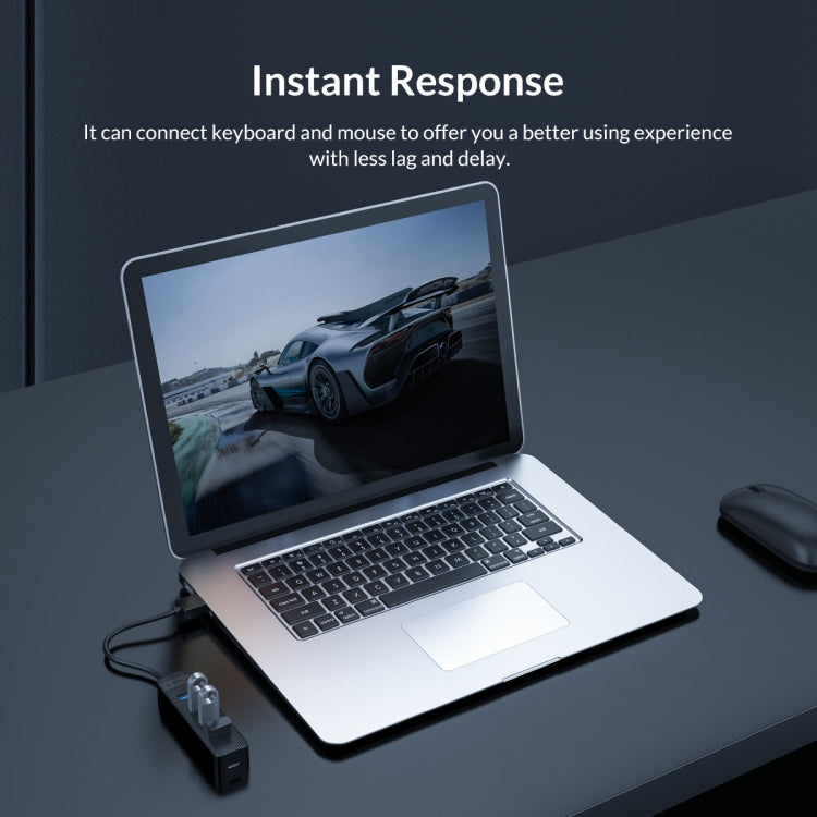 ORICO TWU3-4A-BK 4口USB3.0集線器