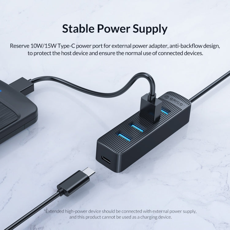 ORICO TWU3-7A-BK 7口USB3.0集線器