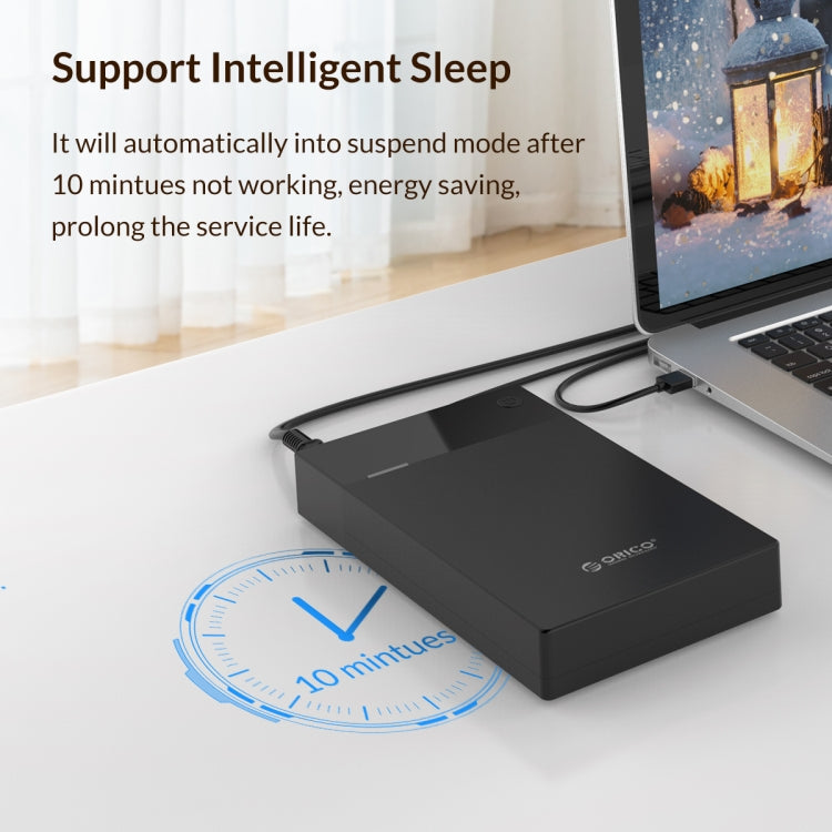 ORICO 3599U3 2.5/3.5英寸通用USB3.0移動硬盤盒，歐規