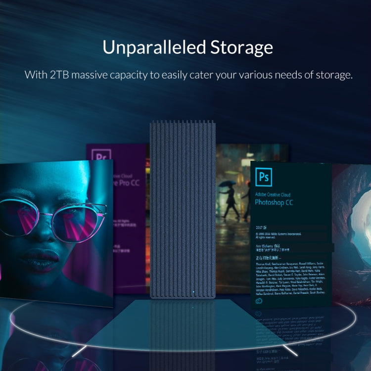 ORICO M2PAC3-G20 USB3.2 20Gbps M.2 NVMe SSD硬盤盒