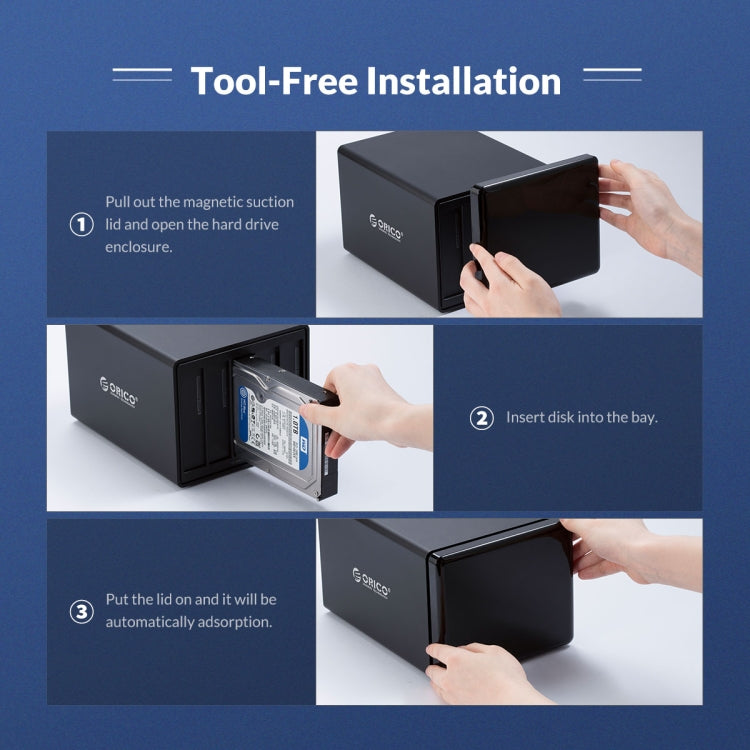 ORICO NS200U3 USB3.0雙盤位硬盤存儲陣列櫃