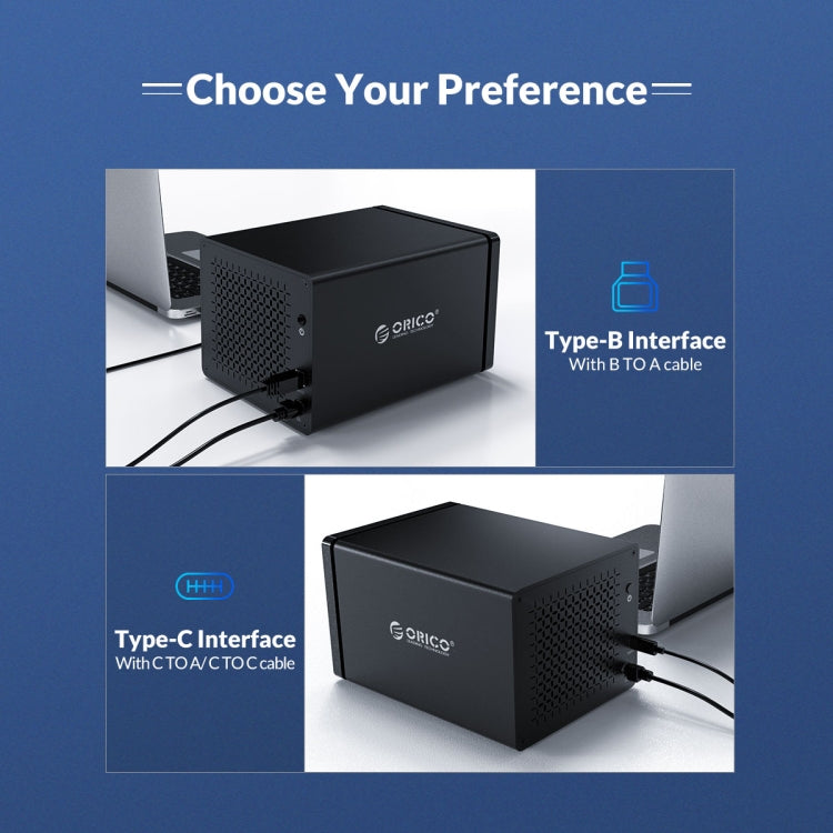 ORICO NS200RU3 3.5英寸磁吸式雙盤位USB3.0硬盤陣列櫃
