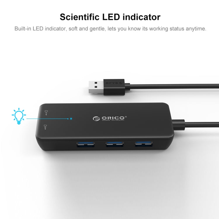 ORICO H3TS-U3 USB3.0轉USB3.0*3/TF/SD多功能集線器