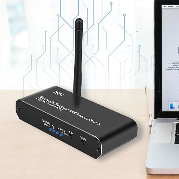 ZS-SGD09 3合1 數模轉換器藍牙5.0音頻收發兩用機