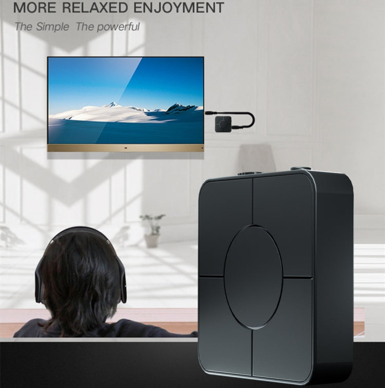 KN326藍牙音頻接收器發射器5.0二合一藍牙適配器免提通話