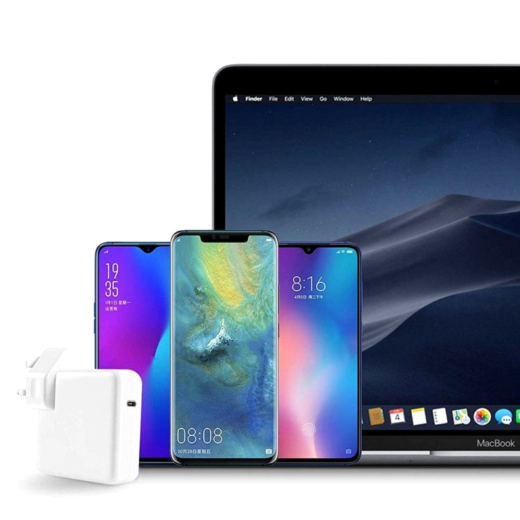 2合1 PD3.0 30W Type-C 旅行充帶可拆卸腳 + PD3.0 3A Type-C轉Type-C 快充數據線套裝，線長：1m，英規