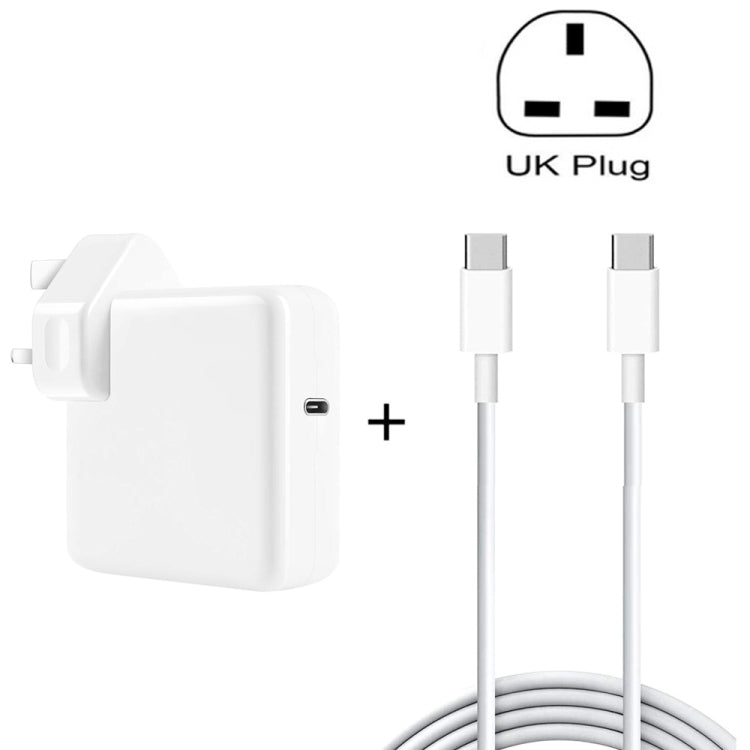2合1 PD 30W USB-C / Type-C + PD 3.0 USB-C / Type-C 轉 USB-C / Type-C  快充數據線套裝，線長：2m 英規