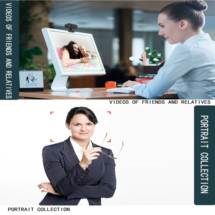 C7 高清畫面自動對焦360度旋轉鏡頭免驅直播視頻會議攝像頭帶麥克風