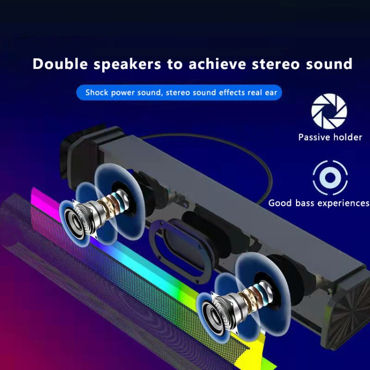 C2 10W TWS 無線戶外便攜藍牙音箱 超低音家庭影院低音炮音箱 支持鬧鐘和時鐘