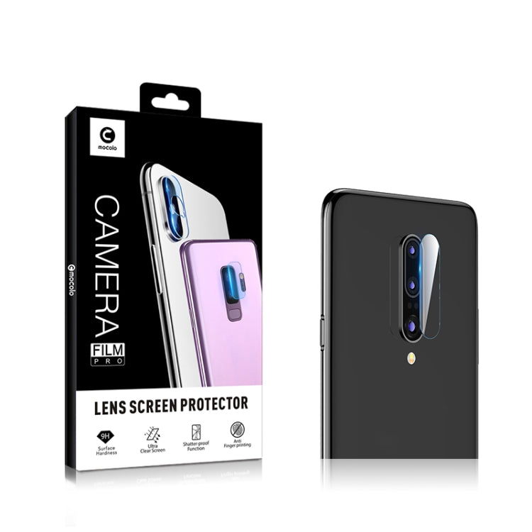 2pcs mocolo OnePlus 7 Pro 0.15mm 9H 2.5D鋼化玻璃鏡頭膜(透明無色）