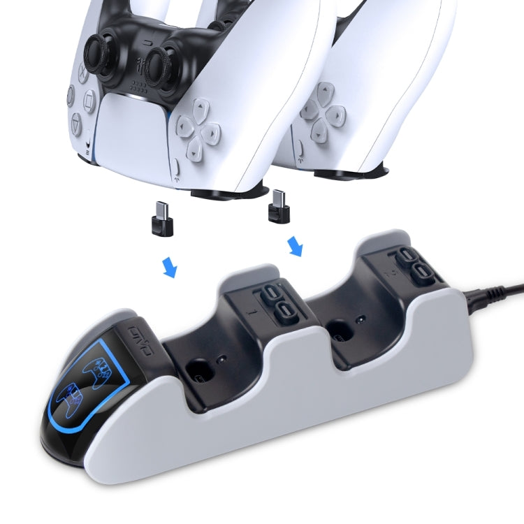 藍牙手柄充電器  無線手柄雙充適用於PS5