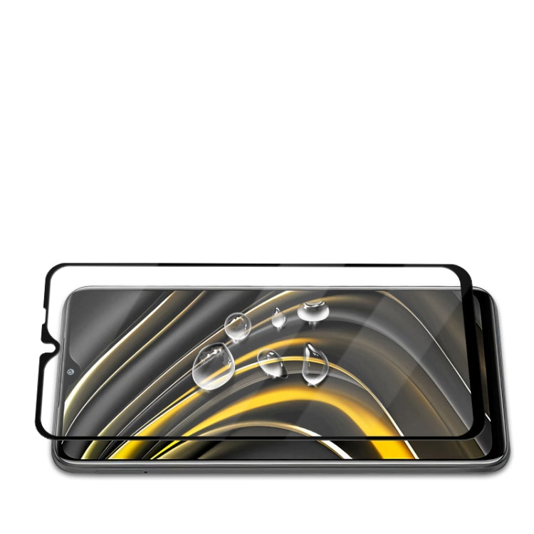 適用於 小米 Poco M3 mocolo 0.33mm 9H 2.5D全膠全屏鋼化玻璃保護膜