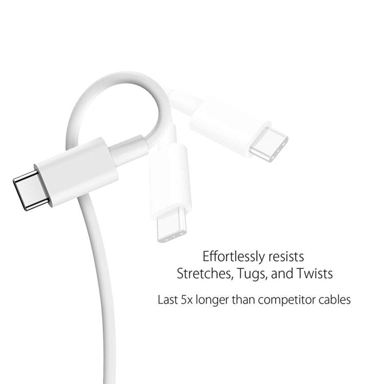 XJ-47 3A USB-C / Type-C 轉 USB-C / Type-C 快充數據線，長度：1m