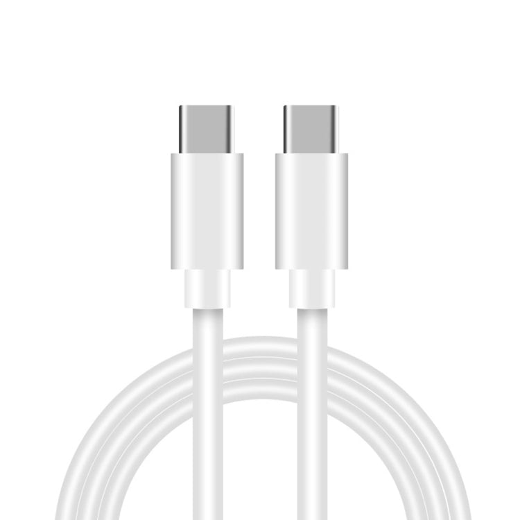 A2344 20W PD 3.0 Type-C/USB-C摺疊旅行充+USB-C / Type-C轉Type-C 快充數據線套裝，英規，線長：1m
