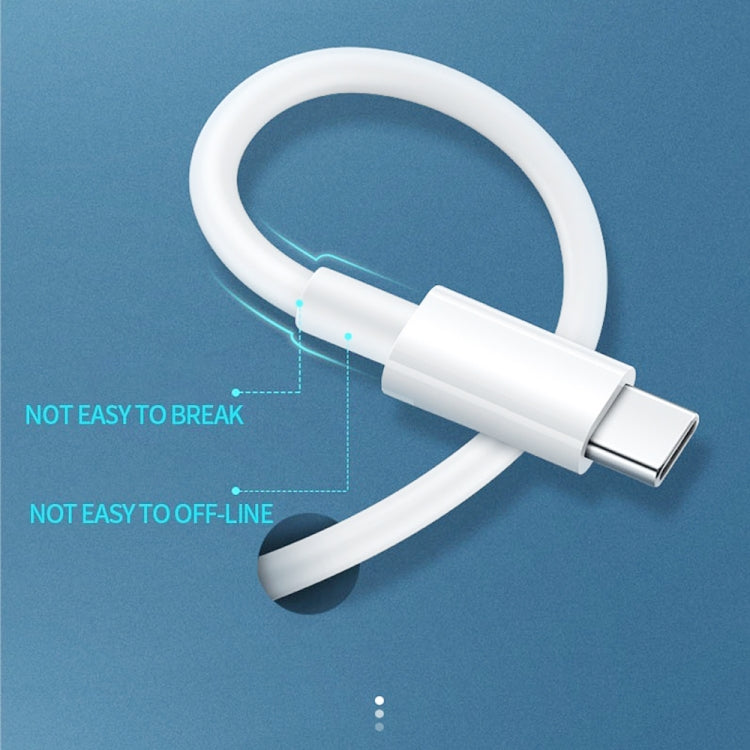 XJ-50 PD 120W 5A Type-C轉Type-C 快充數據線，線長：2米