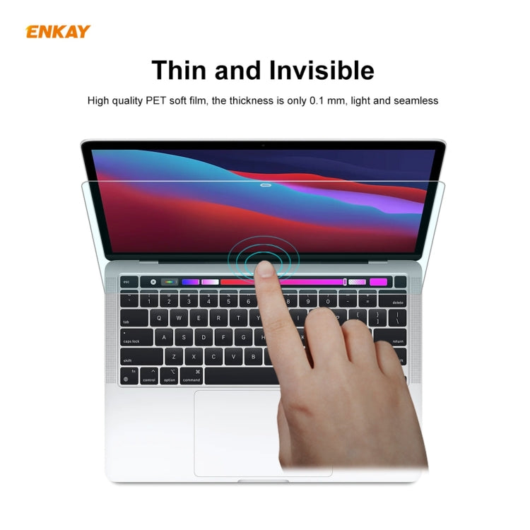 ENKAY PET高清筆記本屏幕保護膜 適用於MacBook Pro 13.3 inch A2289 / A2251 / A2338 (2020)