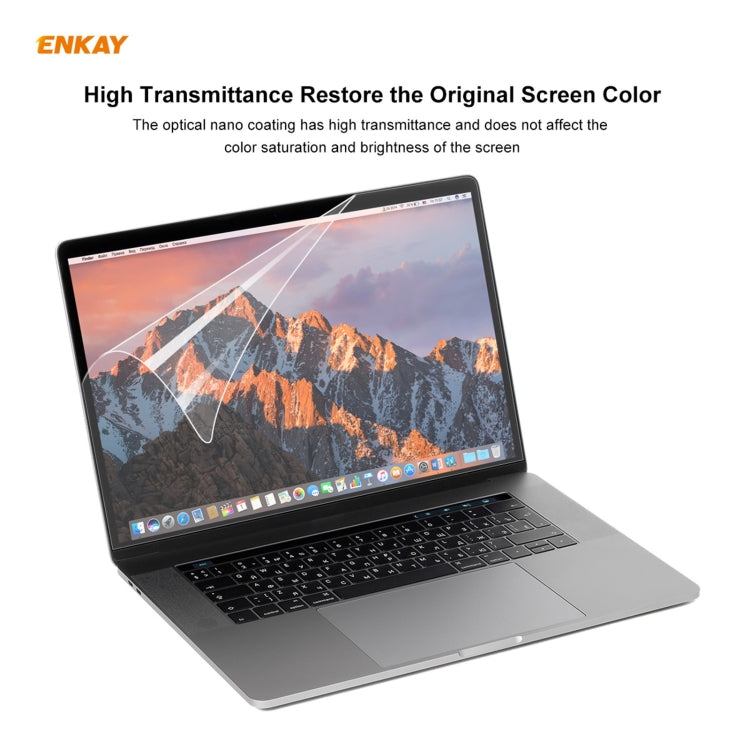ENKAY PET高清筆記本屏幕保護膜 適用於MacBook Pro 13.3 inch A2289 / A2251 / A2338 (2020)
