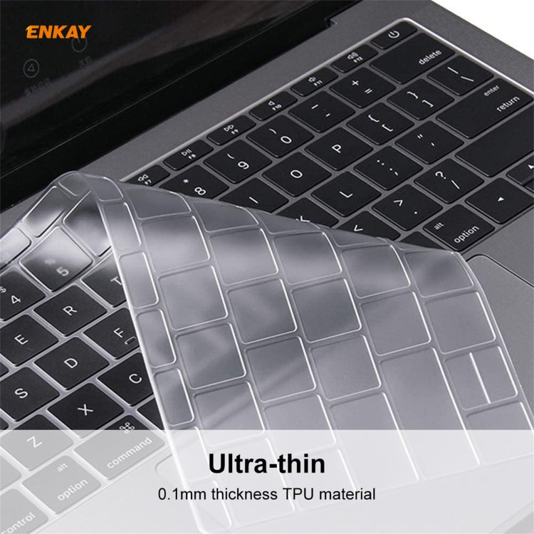 ENKAY 美版筆記本超薄TPU鍵盤保護膜 適用於MacBook 12 inch A1534 (2015) / Pro 13.3 inch A1708 (不帶Touch Bar)