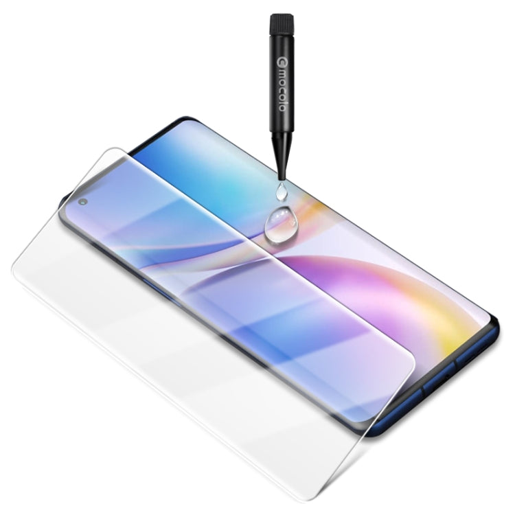 適用於 一加 9 Pro mocolo 9H 3D 全屏曲面UV保護膜