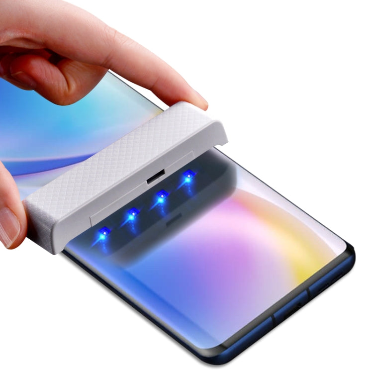 適用於 一加 9 Pro mocolo 9H 3D 全屏曲面UV保護膜