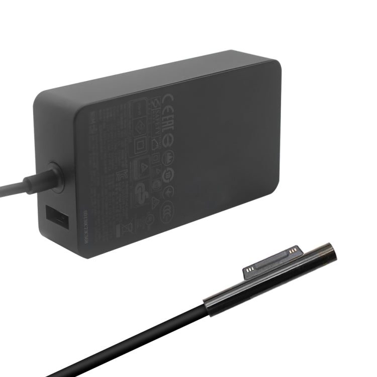 36W 12V2.58A/5V1A AC適配器充電器 適用於Microsoft Surface Pro 3 / 4，美規