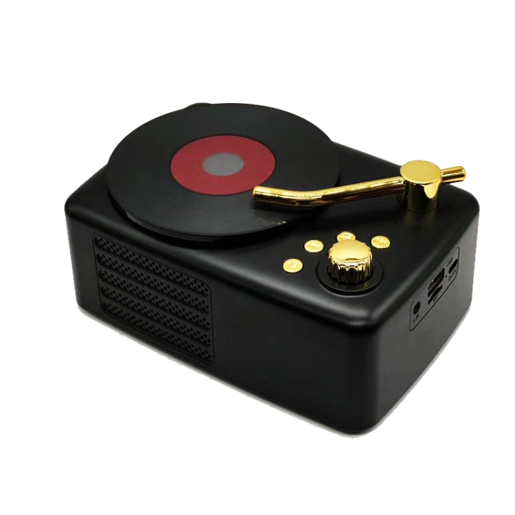 家居唱片機復古藍牙音箱，大功率唱片機音箱，FM復古收音機