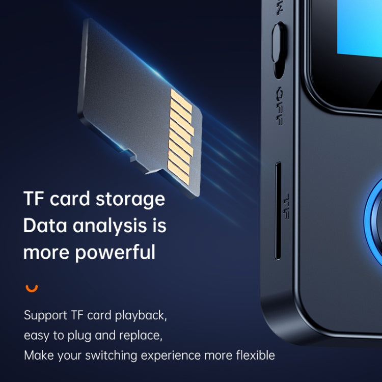 C33 藍牙5.0音頻接收器隨身MP3播放帶显示屏 支持遙控拍照